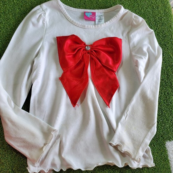 Set of 3 Girls Sleeveless & Long Sleeve Holiday and Summer Tops, Size M (7-8) - Picture 7 of 16